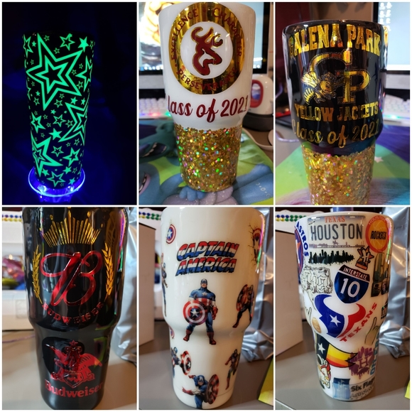 personalized masks and tumblers - Picture 4 of 5